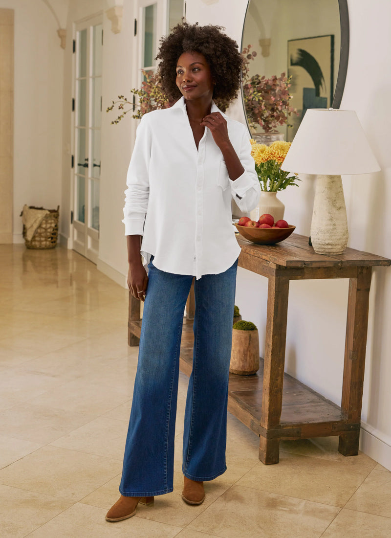 East Galway Wide Leg Jeans by Frank &amp; Eileen at Andrews