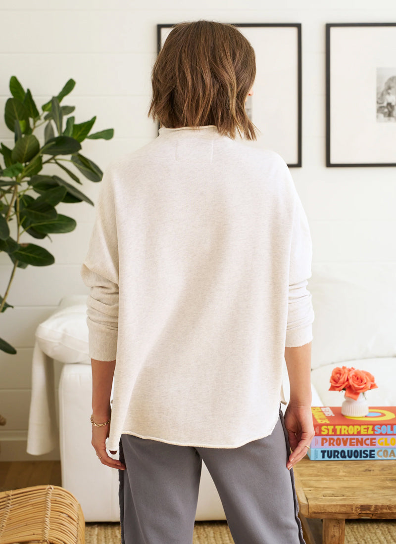 Frank & Eileen Effie Triple-Fleece Funnel Neck Capelet