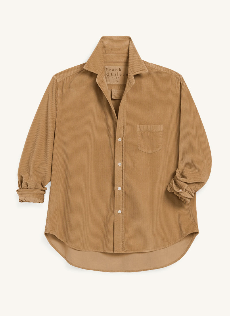 Eileen Corduroy Relaxed Button-Up Shirt by Frank & Eileen at Andrews