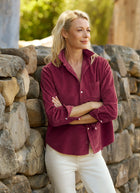  Eileen Corduroy Relaxed Button Up Shirt by Frank & Eileen at Andrews 