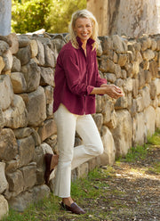  Eileen Corduroy Relaxed Button Up Shirt by Frank & Eileen at Andrews 