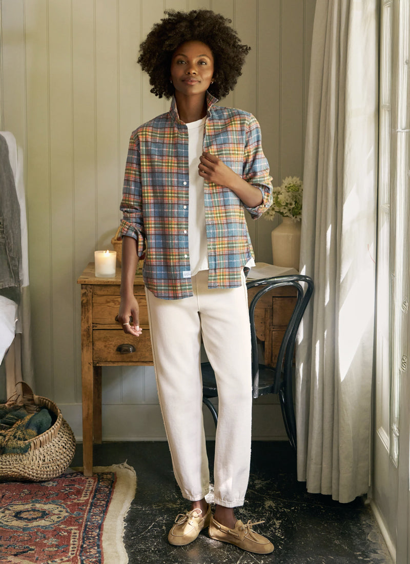 Eileen Relaxed Button-Up Shirt by Frank & Eileen at Andrews