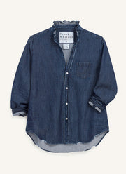 Frank & Eileen Eileen Ruffle Collar Button-Up Shirt