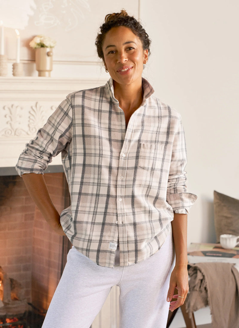 Eileen Relaxed Button Up Shirt by Frank & Eileen at Andrews