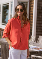 Frank & Eileen Eileen Button Up Linen Shirt
