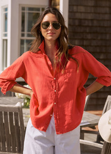 Frank & Eileen Eileen Button Up Linen Shirt