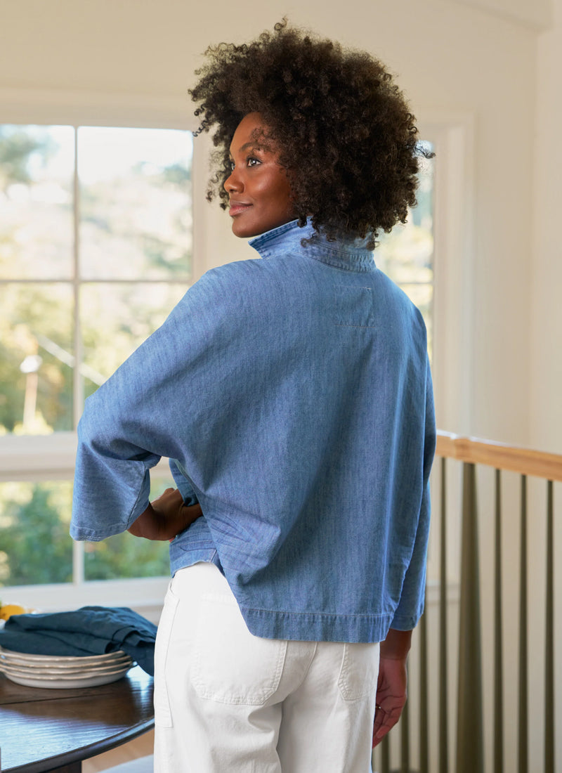 Gabi Popover Shirt by Frank & Eileen at Andrews