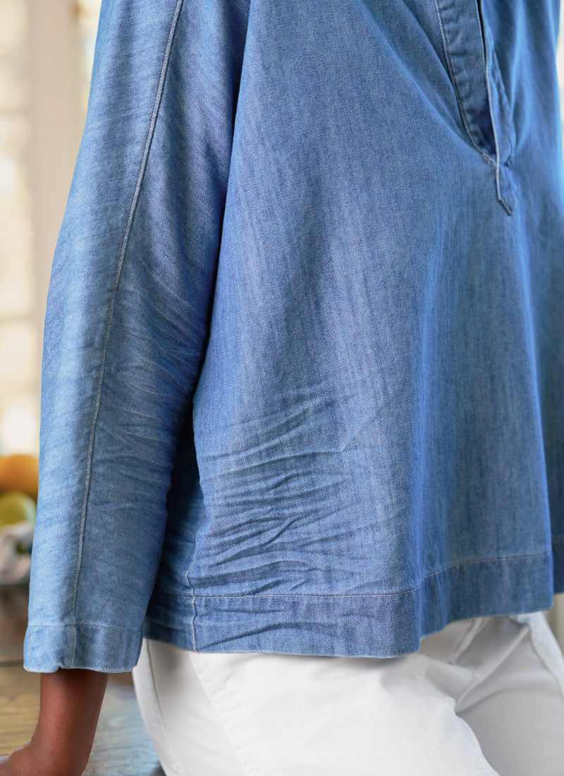 Gabi Popover Shirt by Frank & Eileen at Andrews