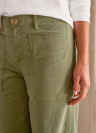 Frank & Eileen Limerick Wide-Leg Utility Pant