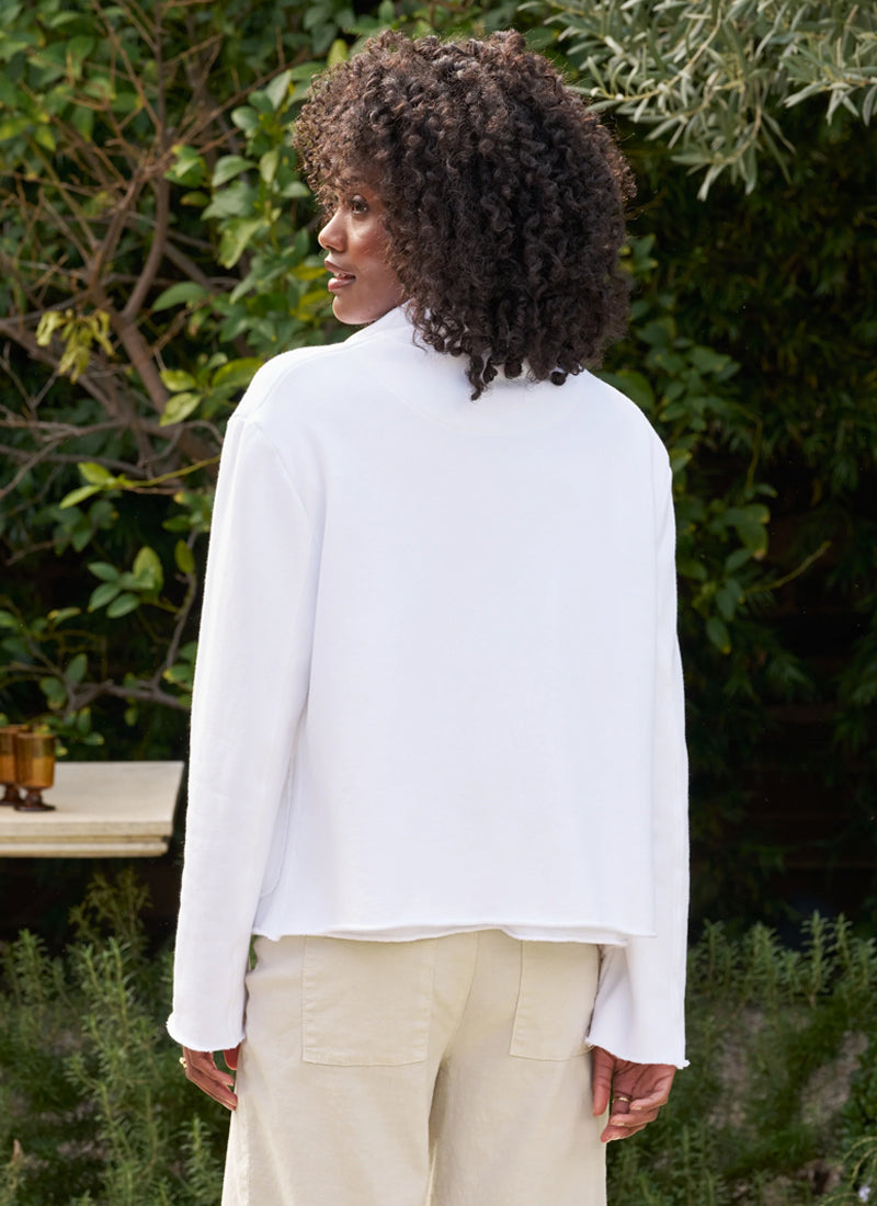Frank & Eileen Mini Belfast Crop Peacoat