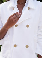 Frank & Eileen Mini Belfast Crop Peacoat