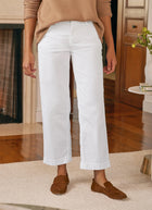 Frank & Eileen Westport Italian Wide Leg Chino