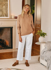 Frank & Eileen Westport Italian Wide Leg Chino