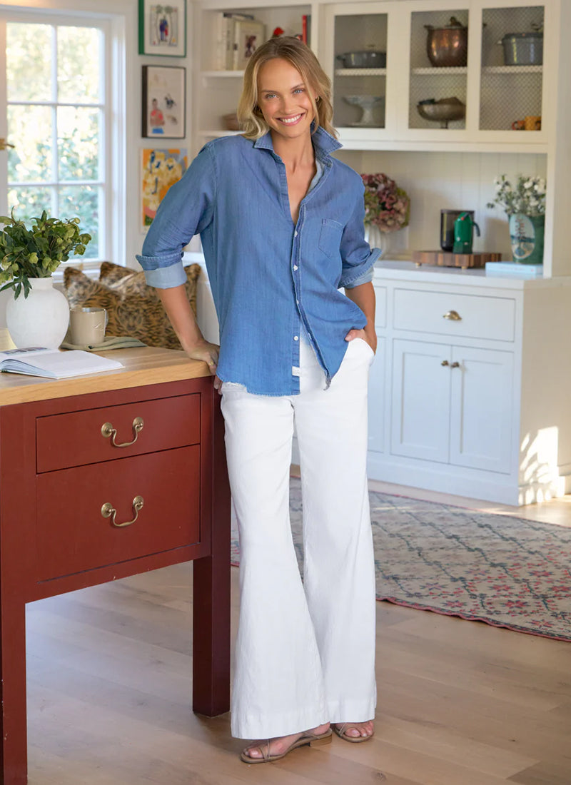Frank & Eileen West Village Wide Leg Trousers