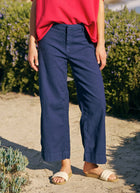 Frank & Eileen Wexford Wide-Leg Linen Pant