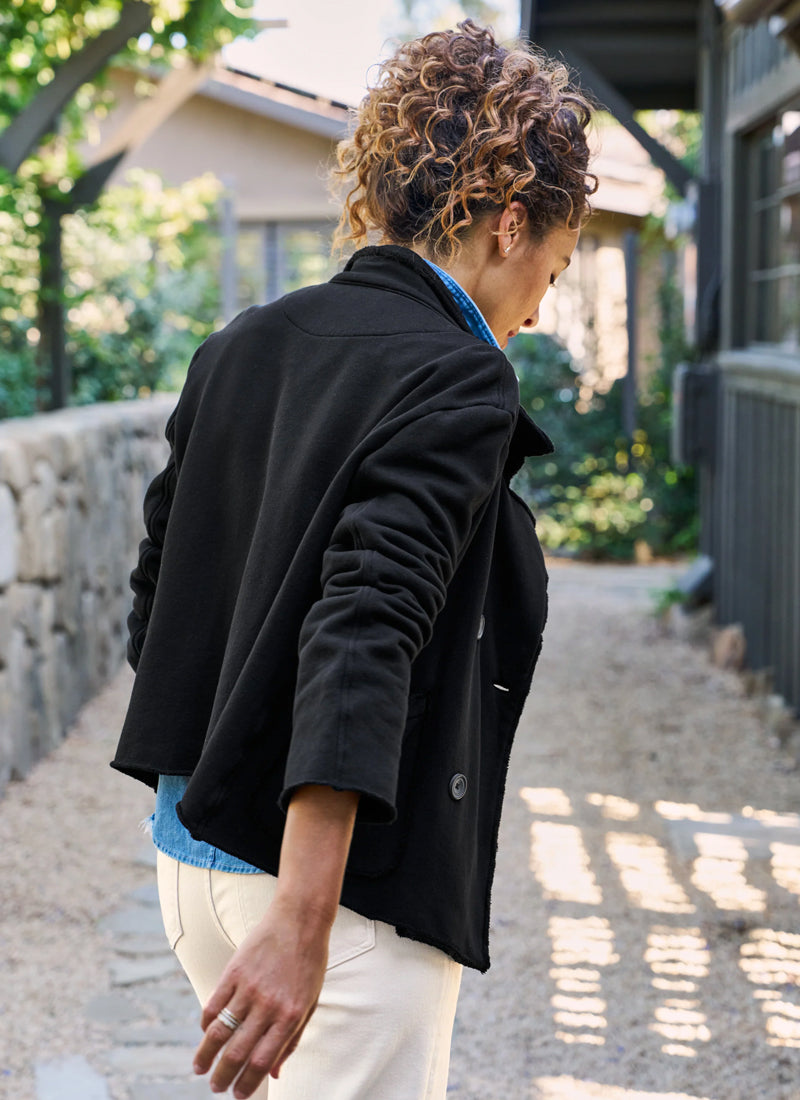 Mini Belfast Crop Peacoat