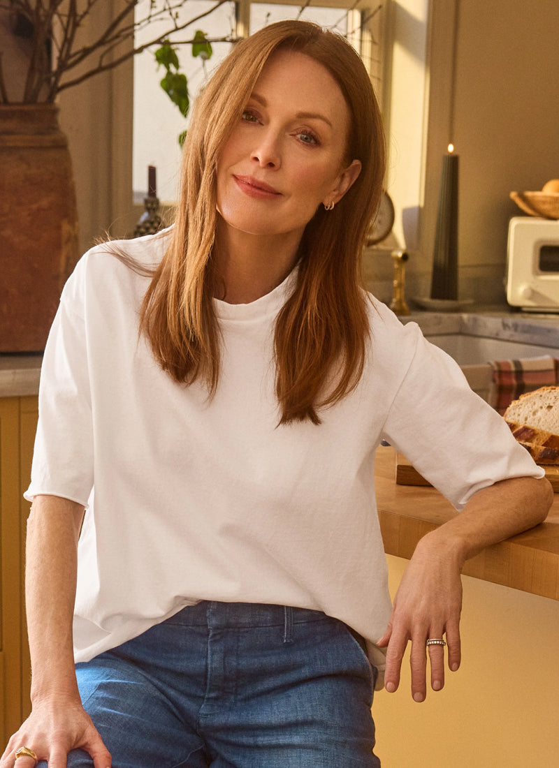 Perry NYC Crew Tee by Frank & Eileen at Andrews