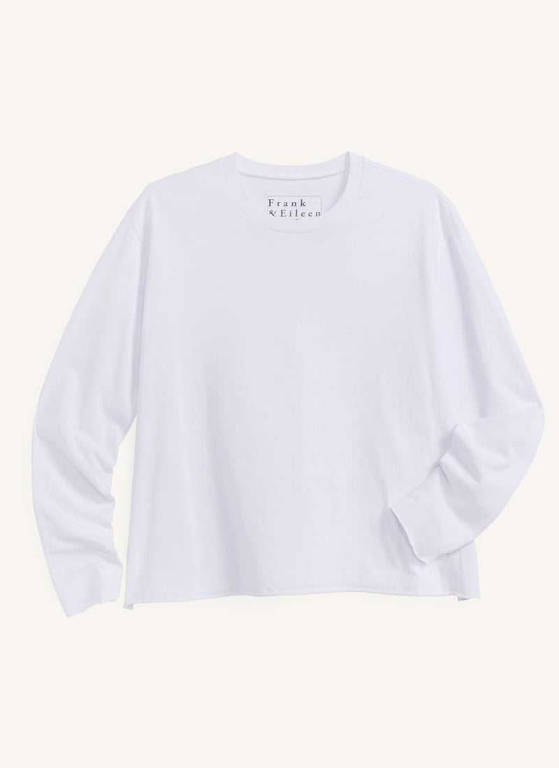 Quinn Long Sleeve Crewneck Tee by Frank & Eileen at Andrews