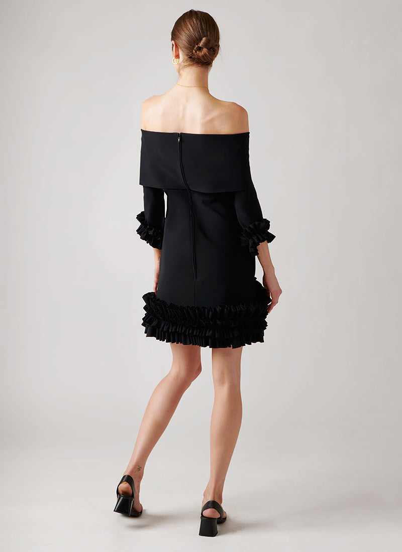 Greta Constantine Orothy Off-the-Shoulder Mini Dress