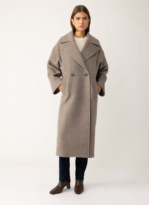  Eden Oversized Coat by Hiso at Andrews 