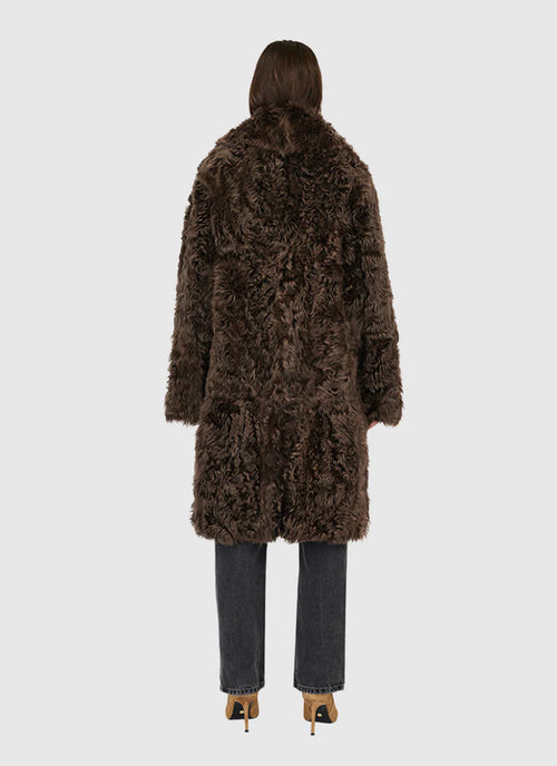 Joy Curly Toscana Reversible Coat by Hiso at Andrews