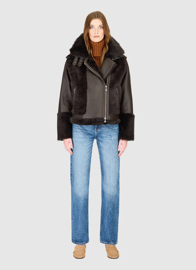 Soul Silky Nappa Toscana Jacket by Hiso at Andrews