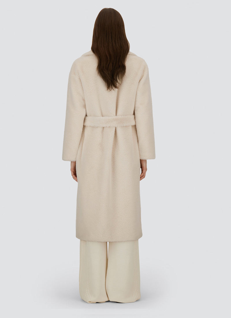  Alternative Mink Knee Length Fur Coat by Herno at Andrews 