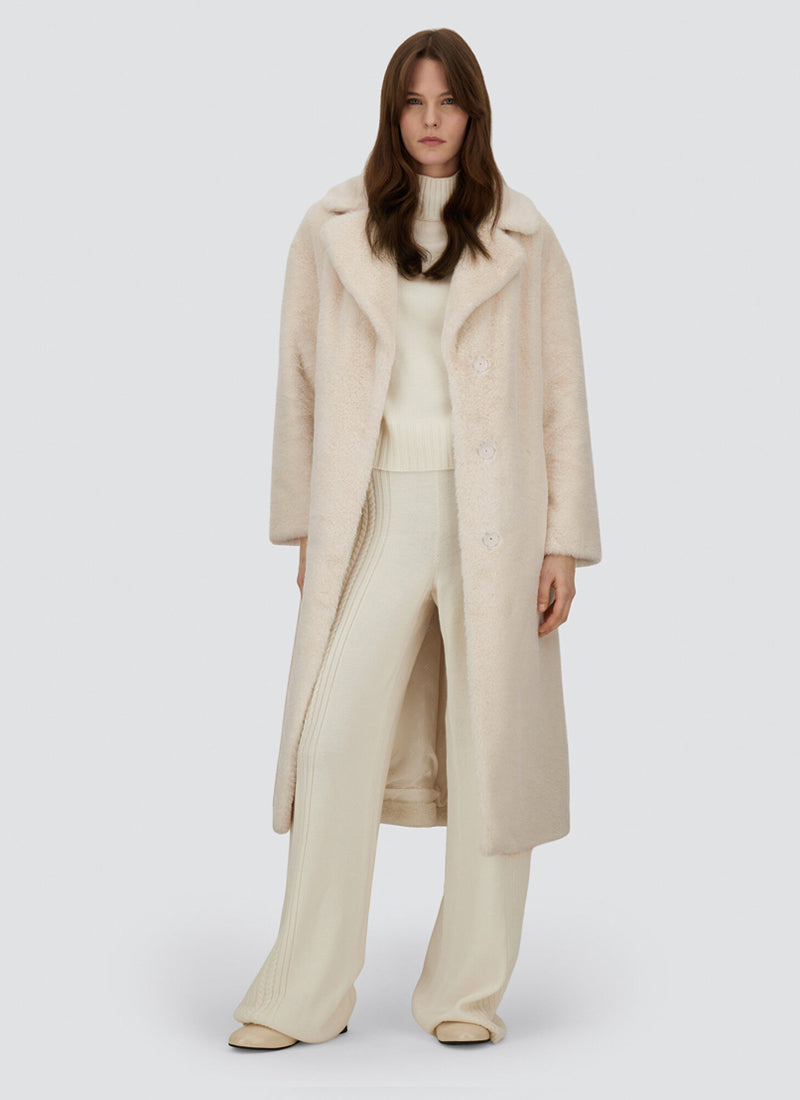  Alternative Mink Knee Length Fur Coat by Herno at Andrews 