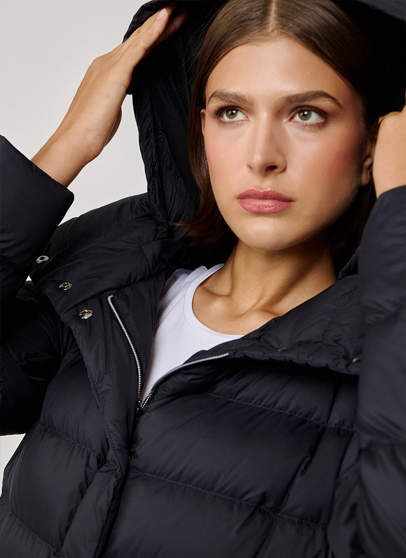  Nylon Maxi Coat by Herno at Andrews 