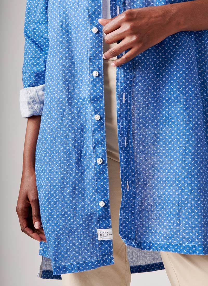 Frank & Eileen Hunter Step-Hem Shirt Dress