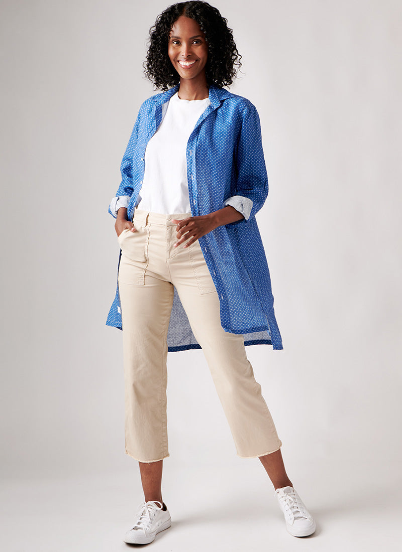 Frank & Eileen Hunter Step-Hem Shirt Dress