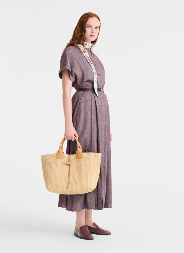 Le Roseau Raffia L Tote Bag by Longchamp at Andrews