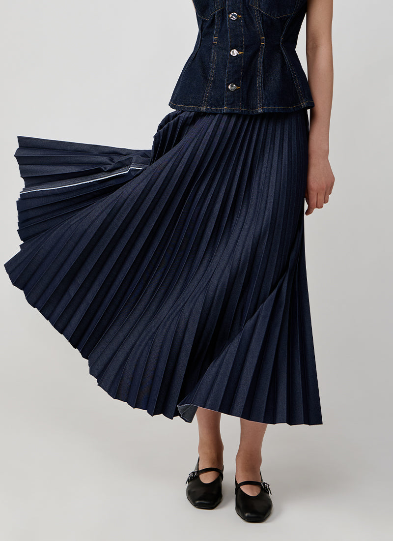 LOYD/FORD Lauren Denim Skirt