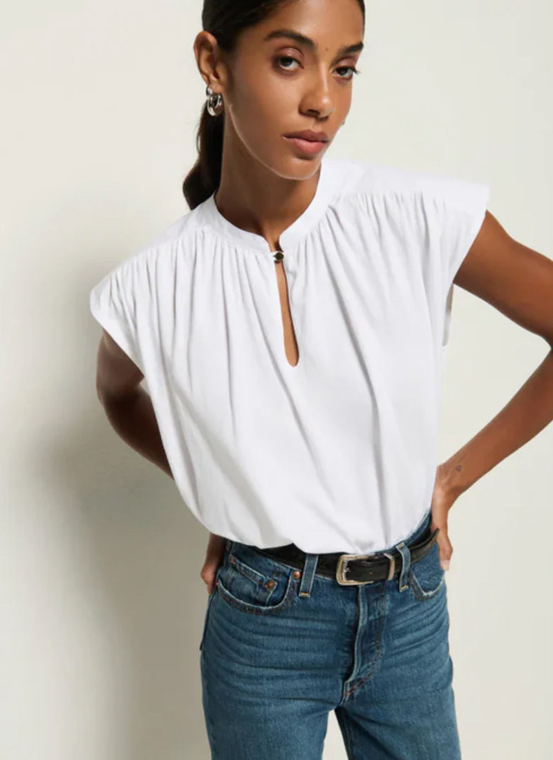 Nation Los Angeles Cary Keyhole Top