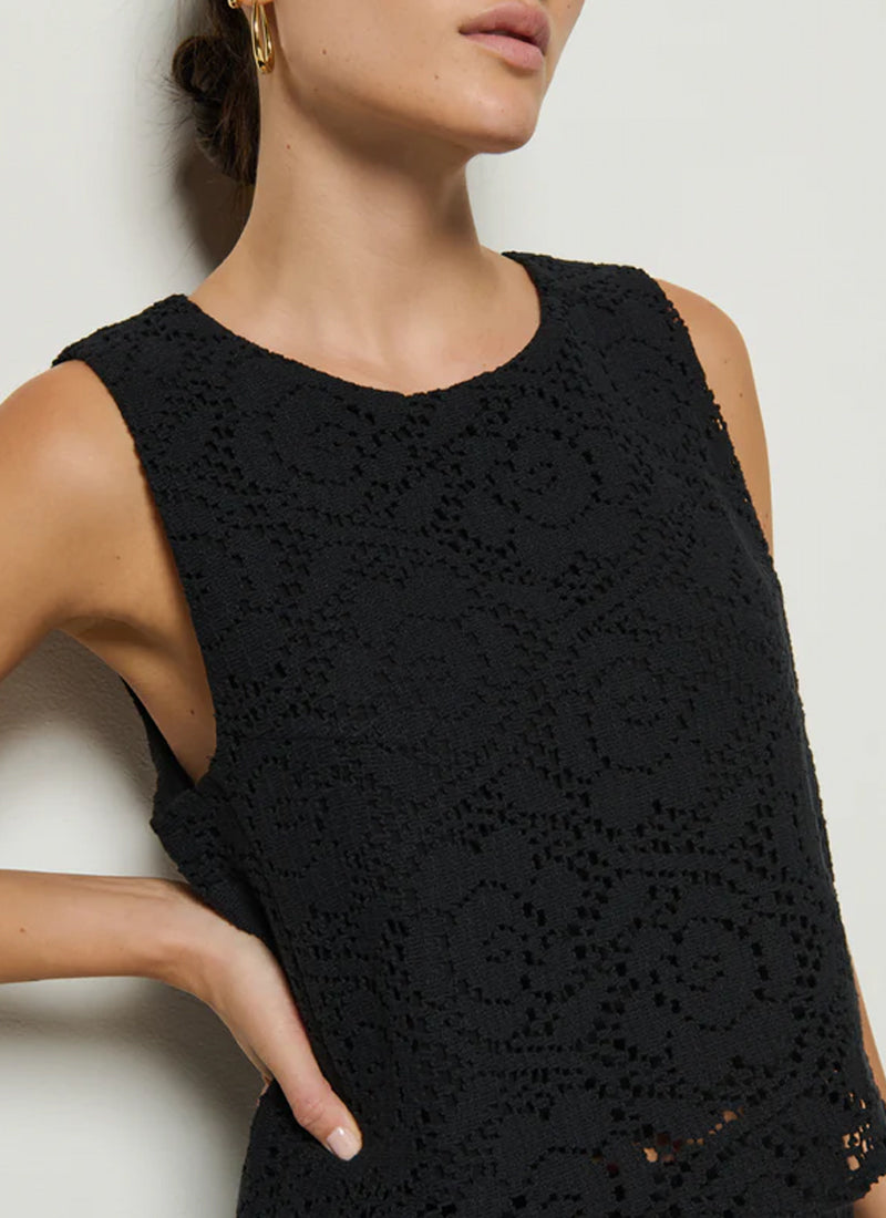 Nation Los Angeles Sheri Lace Tank