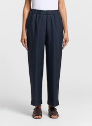 Peserico Viscose Linen Twill Trousers