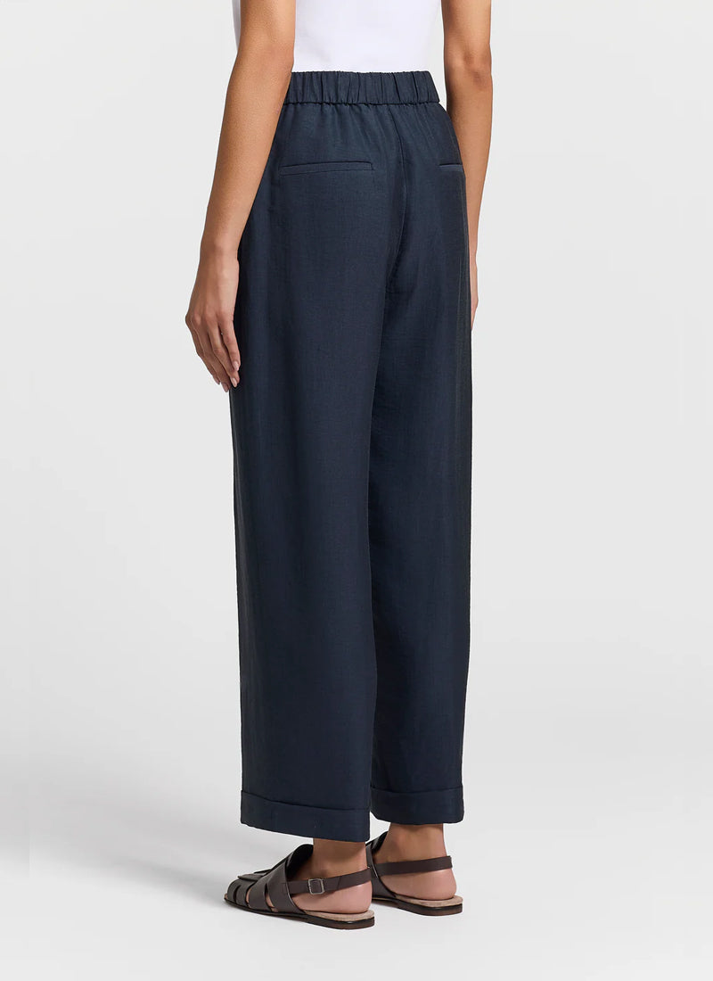 Peserico Viscose Linen Twill Trousers