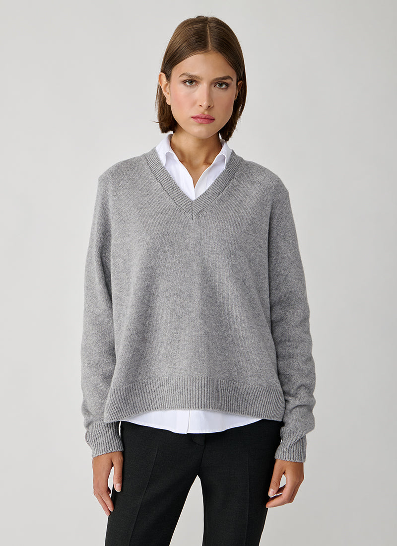 Carded Silk Cashmere Knit by Peserico at Andrews