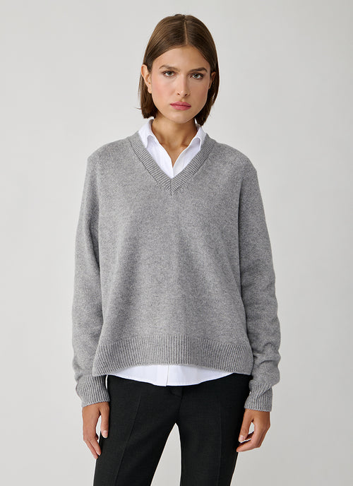 Carded Silk Cashmere Knit by Peserico at Andrews