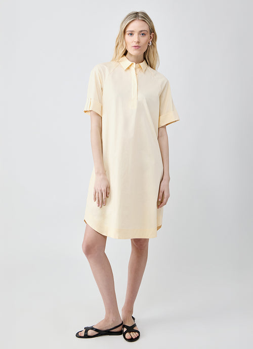Peserico Straight Cotton Satin Dress