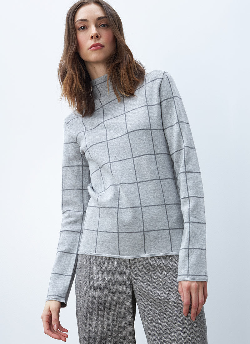 Line Piera Grid Top
