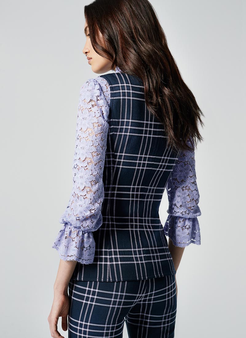 Smythe Plaid Waistcoat