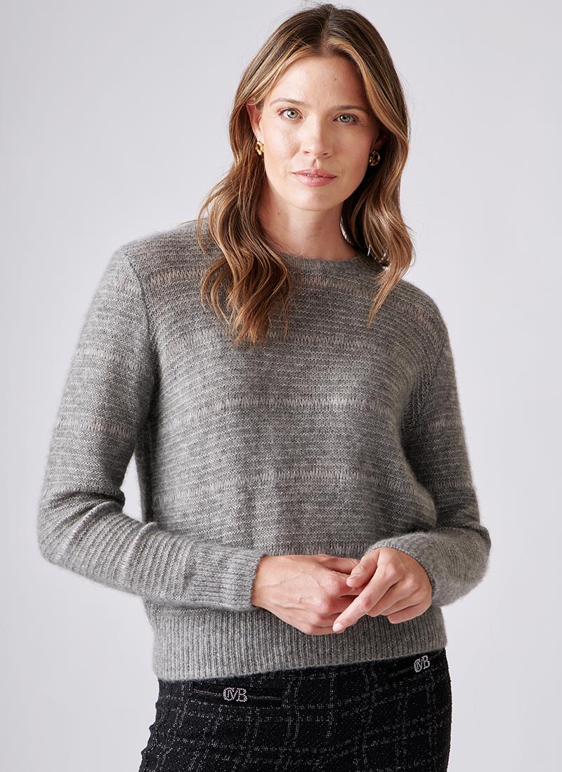 Autumn Cashmere Elongated Stitch Sweater