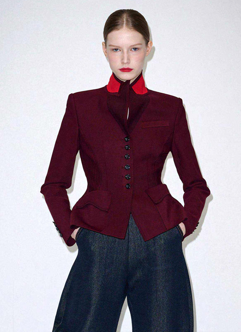 RVN Beacon Fitted 6 Button Blazer