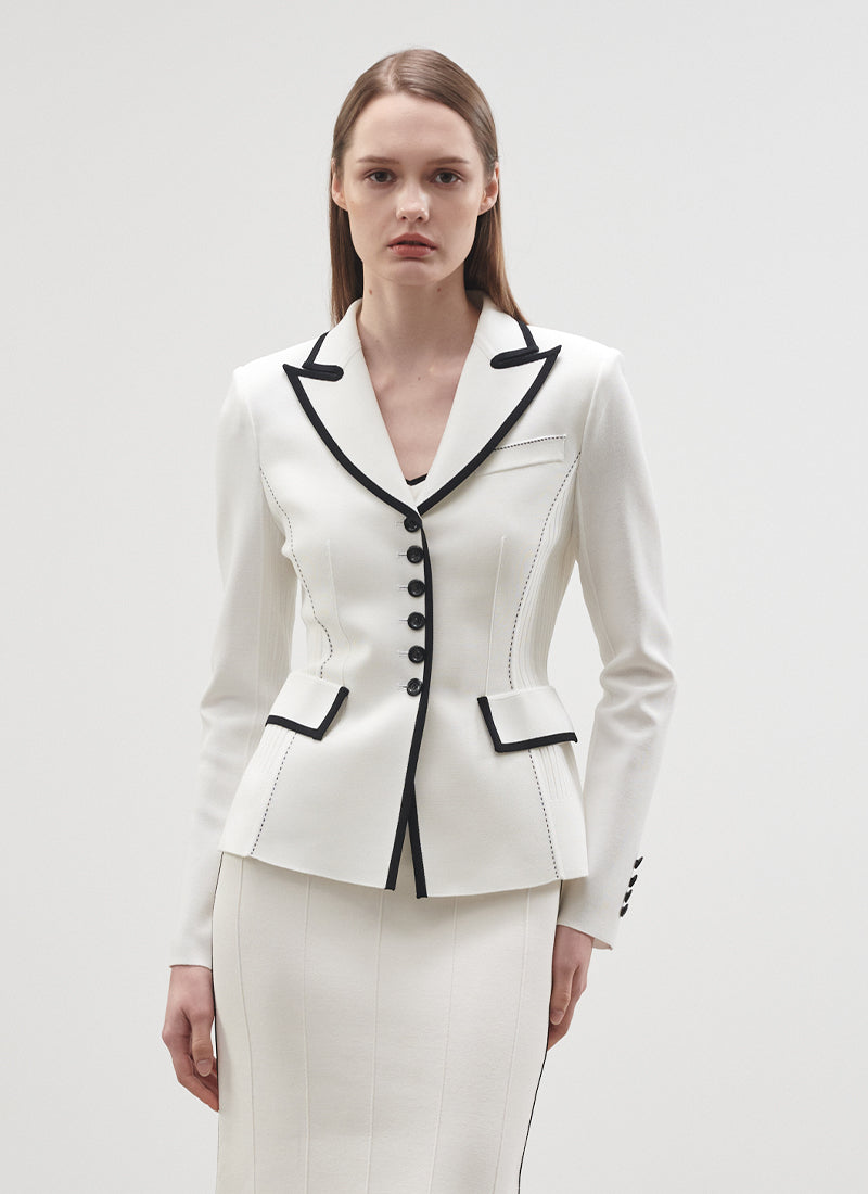 Carmen 6 Button Jacket by RVN