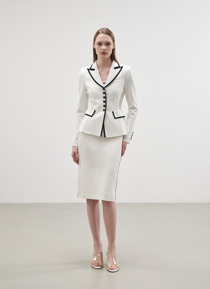 Carmen 6 Button Jacket by RVN