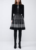 RVN Checkered Jacquard Sleeveless