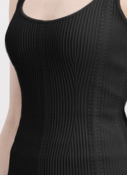 RVN Embellished Knitted Reversible Tank Top