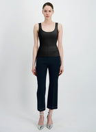 RVN Embellished Knitted Reversible Tank Top