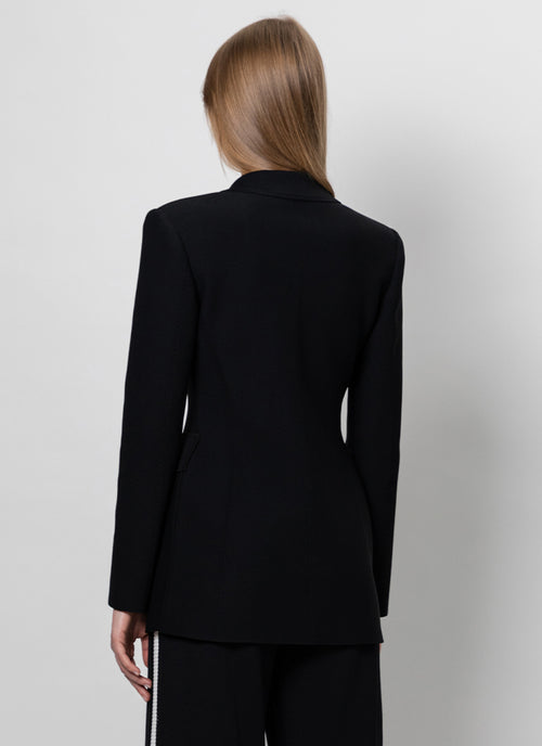 RVN Tuxedo Double-Breasted Blazer